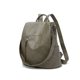 thumbnail image 5 of Mochila de verano para mujer, versátil, de piel suave, de gran capacidad, informal, para viajes, mochila multiusos, 5 of 5