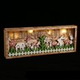 thumbnail image 4 of Adorno de de Pascua LED creativo, lámpara de decoración de conejo, adorno de conejit escritorio, oficina, hogar, decoración de adornos Sunnimix conejo de Pascua, 4 of 8