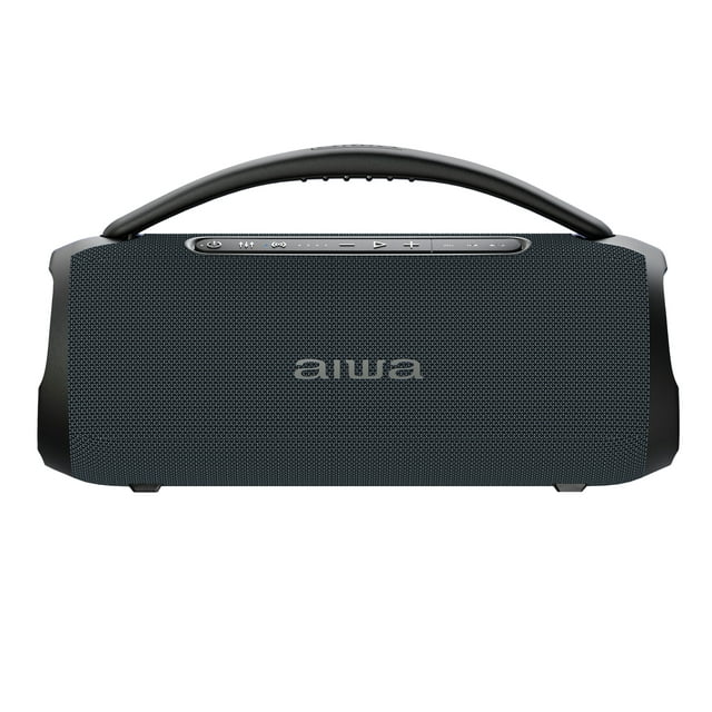 Bocina Portátil Aiwa Awq680 Con Tws Bluetooth Negro Negro