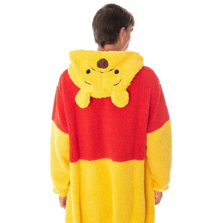 Disney Winnie The Pooh Kigurumi Adult Costume Union Suit Pajama Outfit