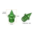 thumbnail image 2 of Track Spikes 1/4 Inch Carbon Steel Lightweight for Sprint Track Shoes, Green, 5 Pieces, 2 of 6