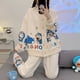 thumbnail image 2 of Doraemon-conjunto de Pijama de Anime para Mujer, ropa de dormir de dibujos animados, gruesa, coreana, suave, cálida, Kawaii, invierno, 2 of 3