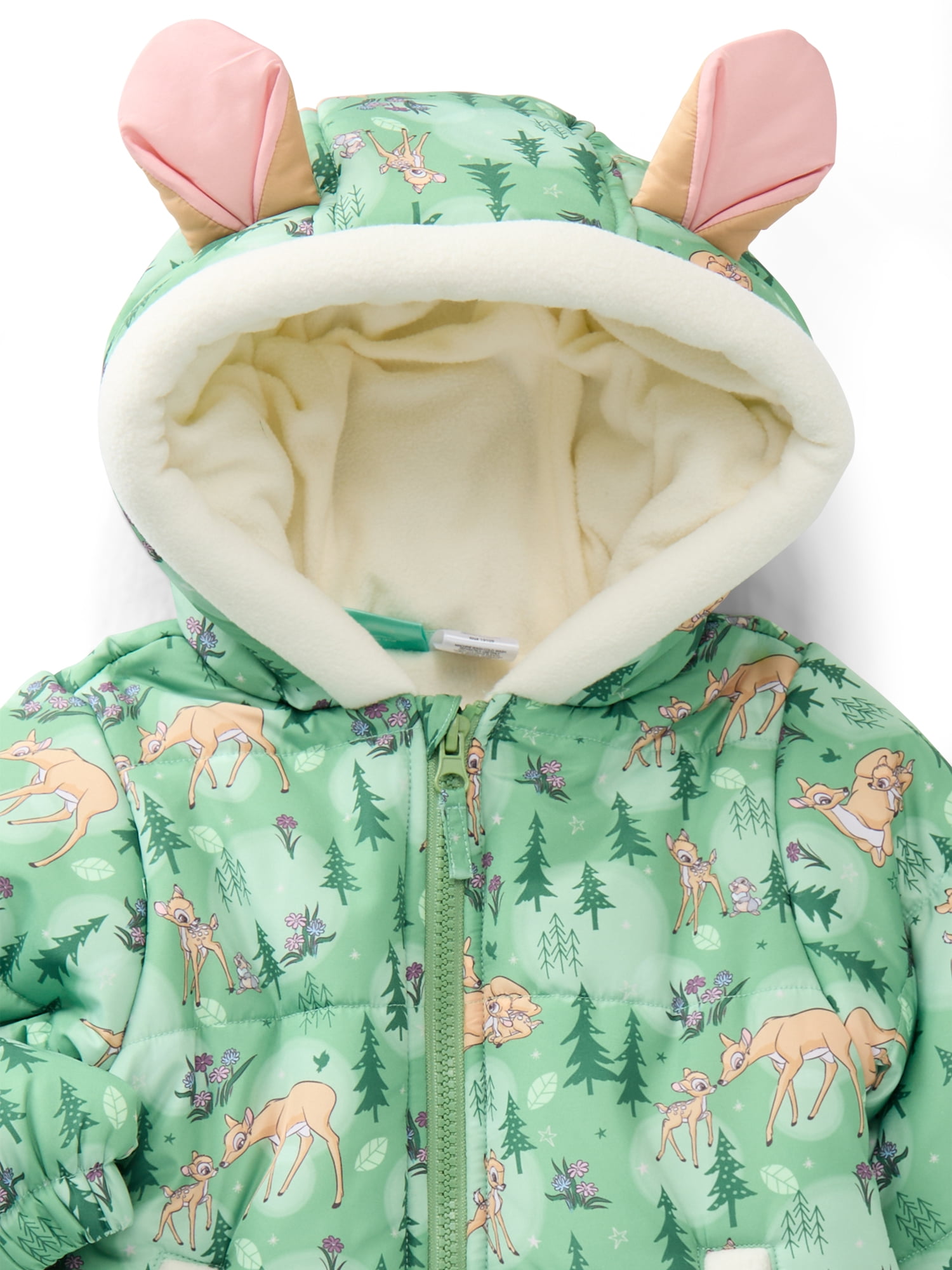 Character Baby Pram with Hood, Sizes 0/3M-12M