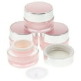 thumbnail image 3 of 4pcs frasco de vacío hermético frascos redondos prácticos recipientes de crema facial de loción vacío, 3 of 4