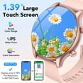 thumbnail image 3 of Reloj inteligente de 1,39 pulgadas para mujer con frecuencia cardíaca y SpO2, 3 of 6