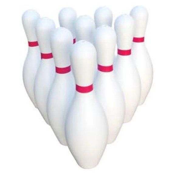 Champion Sports Weighted Foam Bowling Pin Set - Pins Only - Walmart.com