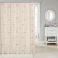 thumbnail image 2 of Manfei Cute Coquette Bow Shower Curtain 72Wx72L,3D Cartoon Bowknot Print Bathroom Curtain, 2 of 5