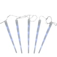 thumbnail image 2 of Northlight LED Color Changing Dripping Icicle Christmas Light Tubes - Multicolor - 13' Clear Wire -, 2 of 3