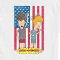 thumbnail image 3 of Beavis & Butthead - Americana - Men's Short Sleeve Graphic T-Shirt, 3 of 5