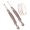 red bronze, variant on 2Pcs Seam Rippers Sewing Positioning Tape Set, Colorful Thread Unpicker for Embroidery Removing Thread