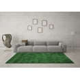 thumbnail image 3 of Ahgly Company Indoor Rectangle Abstract Emerald Green Contemporary Area Rugs, 4' x 6', 3 of 4