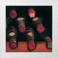 thumbnail image 3 of Amy Melious 15x15 White Modern Wood Framed Wall Art Titled - Vintage Wine Cellar II, 3 of 5