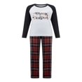 thumbnail image 2 of Pyjamas de Noël Assortis pour la Famille Ensemble Haut et Pantalon de Fête Pyjama, 2 of 10