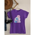 thumbnail image 3 of Manga Couple Soft Embrace T-Shirt Women -Image by Shutterstock, Female Large, 3 of 4