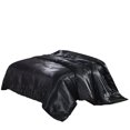 thumbnail image 2 of Yuarrent Funda de edredón Dido, funda de edredón de seda Artificial, funda de almohada para dormir con cremallera, juego de cama Juegos de cama negro k Yuarrent HA003632-03, 2 of 6