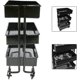 thumbnail image 3 of Carro organizador moderno, construcción de metal resistente con carrito rodante para maniobrabilidad perfecta (dimensiones no proporcionadas), 3 of 5