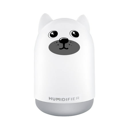 

Savings Clearance！ Paiwinds Portable Mini Humidifier 300ml Cool Mist Humidifier With Night Light