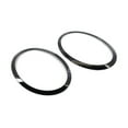thumbnail image 4 of Sardfxul 2Pcs Jet Black Headlight Trim Ring for MINI F55 F56 F57 13-17 51712355791 51712355798 Left & Right Decoration Ring Set, 4 of 15