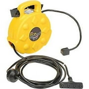 Bayco Products Professional Quad-Tap Extension Cord - Yellow - 40 ft.