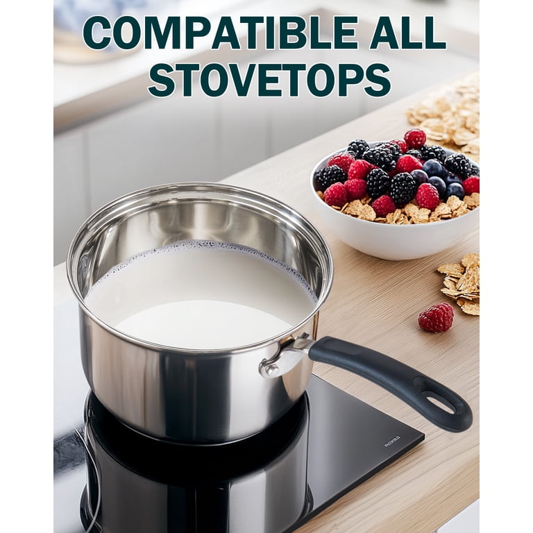 32cm (12.6") Stainless Steel Saucepot With 2 Handles - Model S.2100, Multi-Purpose Cooking Pot