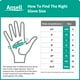 thumbnail image 5 of Guantes Exam Standard Ansell MICROFLEX MidKnight MK-296 XL, 5 of 5