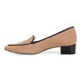 thumbnail image 4 of Ros Hommerson Honey Women's Slip-on Shoes in Nude Suede/Black Patent, 4 of 6