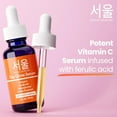 thumbnail image 4 of SeoulCeuticals Korean Skin Care 20% Vitamin C Hyaluronic Acid Serum + CE Ferulic Acid - Potent Anti Aging, Anti Wrinkle Korean Beauty Skincare 1oz, 4 of 11