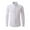 White, variant on Ohufall Mens Shirts,Long Sleeve Shirts for Men,Casual Buttons Solid With Pocket Turndown Long Sleeve Breathable Shirt Blouse