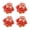 3, variant on SDFGTstore 4pcs Easy To Apply 3D Fu Word Stickers Spring Festival Cartoon Snake Wall Decal