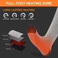 thumbnail image 2 of Heated Socks, 5000mAh Heated Socks for Men, Electric Heating Socks, Battery Heated Socks for Women Camping Fishing Cycling Skiing Hunting Hiking, 2 of 6