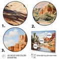 thumbnail image 3 of Designart "Depicting the Sands of the Sahara I" Animals Floater Framed Canvas Art Print, 3 of 7