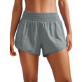thumbnail image 1 of Shorts CRZ YOGA Cintura Alta 6.3 cm Secado Rápido Gris Salvia, 1 of 5