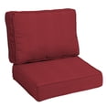 thumbnail image 1 of Arden Selections Modern Acrylic Outdoor Deep Seating Cushion Set 24 x 24, Caliente Red, 1 of 6