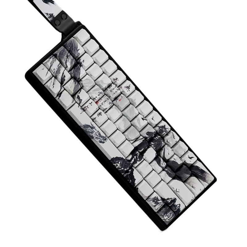 Original Profile Keycaps PBT Material Dyes Sublimations Side Print Keycap For Small Mechanical Keyboards 60% 68% Layout