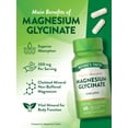 thumbnail image 6 of Magnesium Glycinate Capsules | 200mg | 60 Count | Non-GMO, Gluten Free Supplement | by Nature's Truth, 6 of 8