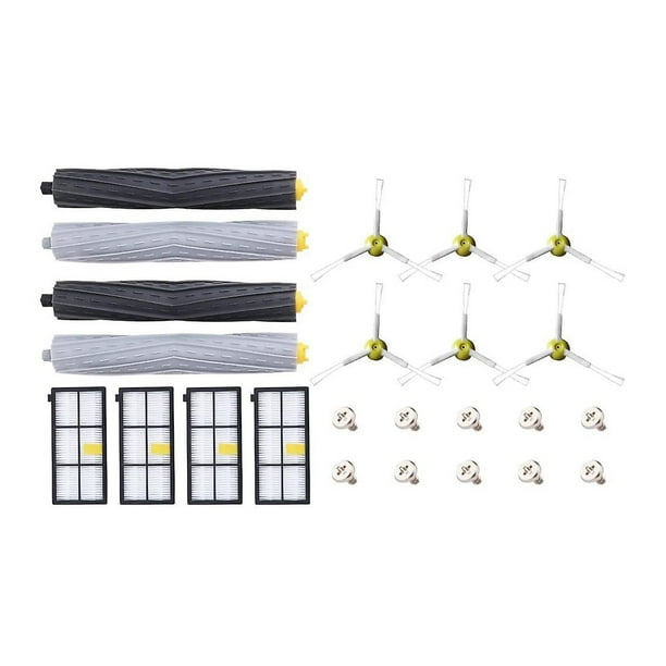 Reemplazo de robots de barrido Kit de repuesto de aspiradora para Irobot Roomba serie 800 900