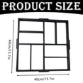thumbnail image 3 of 1Pc Paving Mold Diy Paving Mold For Garden,Plastic (F), 3 of 4