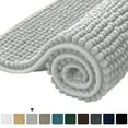 thumbnail image 1 of Subrtex Chenille Microfiber Non Slip Absorbent Soft and Thick Washable Dry Fast Noodle Bath Mat, 1 of 6