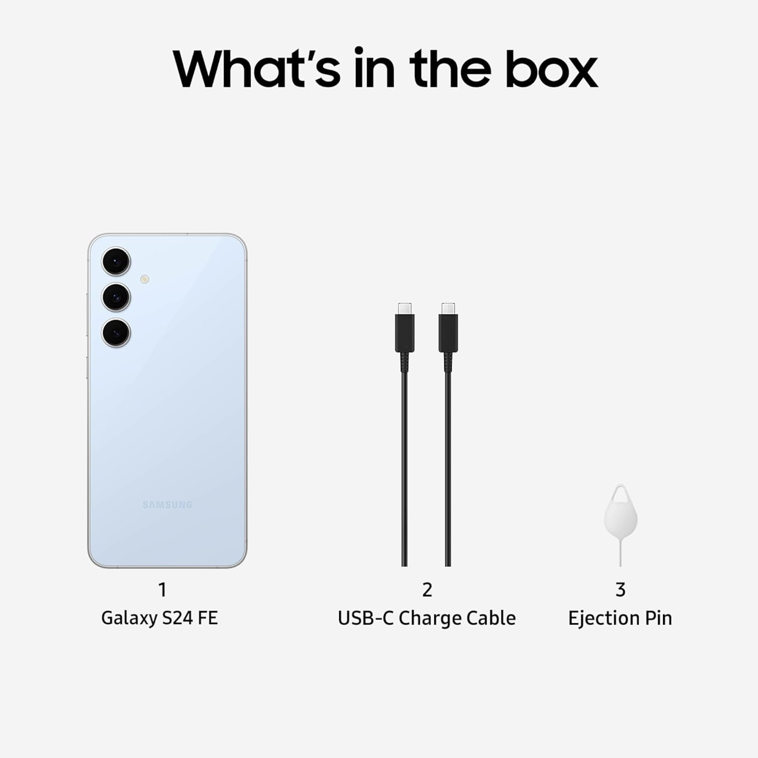 Samsung Galaxy S24 FE 5G with Galaxy AI (2024) 256GB + 8GB