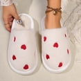 thumbnail image 4 of Punta Cerrada para Mujer Felpa Con Forma Corazón Cómodas Interior, 4 of 8