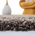 thumbnail image 5 of SAFAVIEH Santa Monica Chelsey Solid Shag Area Rug, Mushroom, 9'6" x 13', 5 of 10