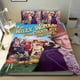 thumbnail image 1 of Willy Wonka Conjunto de sábanas temático, trío de piezas, cómodo y amigable con la piel, diseño único, regalo de decoración para el hogar para familiares, amigos y fans,135cm *200cm, 1 of 6