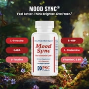 Mood Sync® Calming Supplement, Supports Relaxation, 60 Capsules