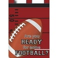 thumbnail image 2 of Jozie B 546 Football Crimson & Black Flag, Large, 2 of 3
