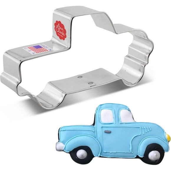 Vintage Truck Cookie Cutter, 4.5" Made in USA by Ann Clark