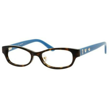 JUICY COUTURE Eyeglasses 134/F 0086 Havana 53MM