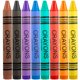 thumbnail image 1 of Crayones IJRPLM, paquete de 80, 8 colores, a granel, de fácil agarre, 1 of 4