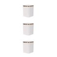 thumbnail image 2 of Guardoinrt Efficient Waste Disposal Wall-mounted Garbage Can With ABS Easy To Open white 3Set, 2 of 6