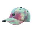 thumbnail image 2 of ZSQDM Unisex Men Women Tie-Dyed Sun Hat Adjustable Baseball Cap Hip Hop Hat beanie of Men Von Dutch Hat Visors Headache Relief Cap, 2 of 2