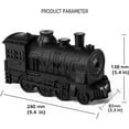 thumbnail image 2 of Train Diffusers for Essential Oils, 300ML Essential Oil Diffuser Cool Mist Humidifier Aroma Diffuser with Night Light for Bedroom Desk (Black), 2 of 9